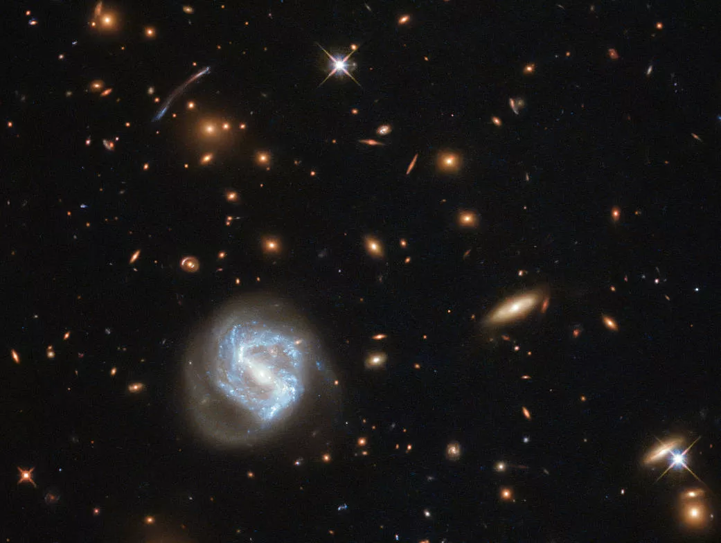 aglomerado de galaxia